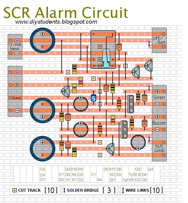 DIY Students: An SCR Based Burglar Alarm