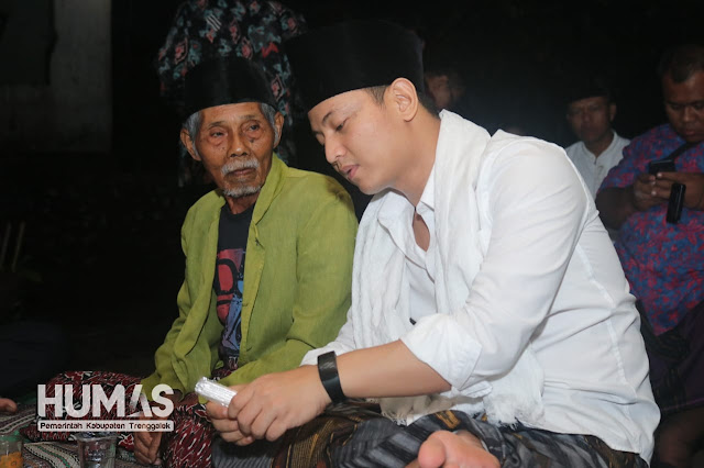 Plt. Bupati Trenggalek, Tak Canggung Tidur Tidak Nyaman Saat Nginap di Rumah Warga