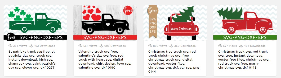 Download Vintage Red Truck Free Svgs Project Ideas Yellowimages Mockups