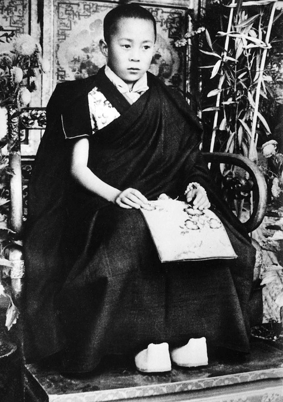 <em>The young Dalai Lama in 1944 (Public Domain)</em>