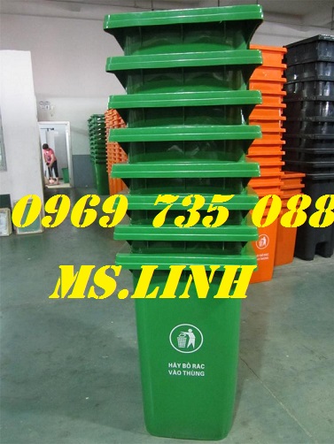 Nhà bán sỉ-lẻ, PP thùng rác nhựa 50L, 60L, 120L, 240L, 660L, 1000L, 1100L giá rẻ TPHCM