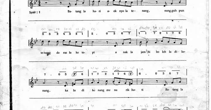 notasi lagu hamba menyanyi notasi lagu hamba menyanyi