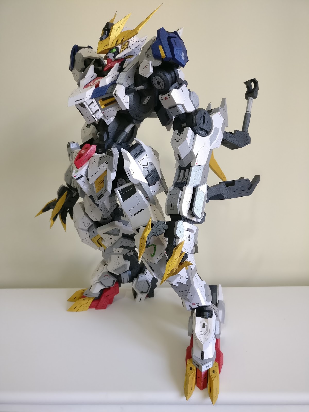  Premium Barbatos Lupus Rex Gundam Papercraft Ver Hikaru11 Brian 