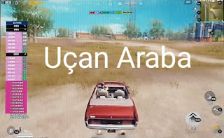 Pubg Mobil Sinek Araba Uçarak savaş Süper aimbot bypass emülatörü geri tepmesiz Mayıs 19