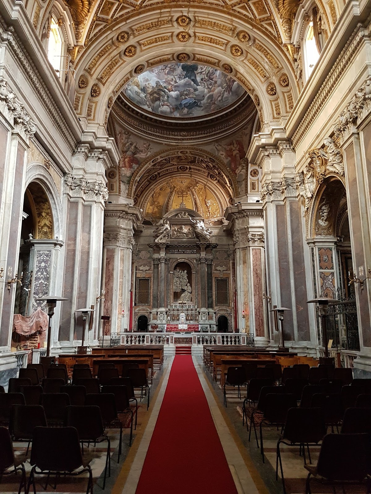 Roman Despatches When In Rome Finally See The Interior Of San Nicola Da Tolentino On Salita San Nicola Da Tolentino