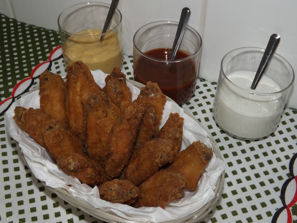 Já fiz Tulipa de Frango aos Três Molhos