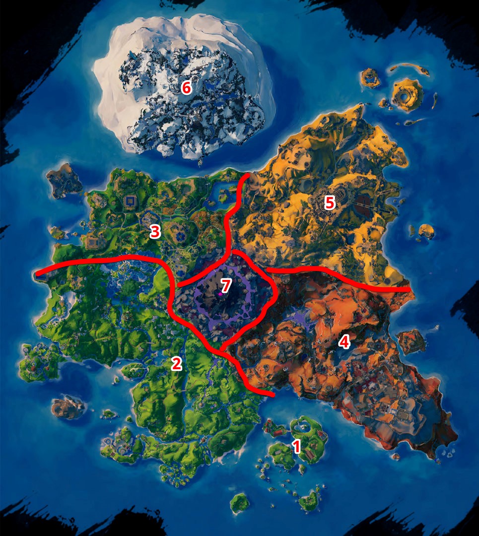 Immortals Fenyx Rising World Map All Chests, Abysses & Trials