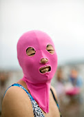 Beach Essentials in China: Flip-Flops, a Towel and a Ski Mask