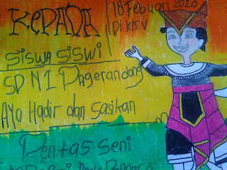 Buatlah Surat Undangan Setengah Resmi Dengan Dihiasi