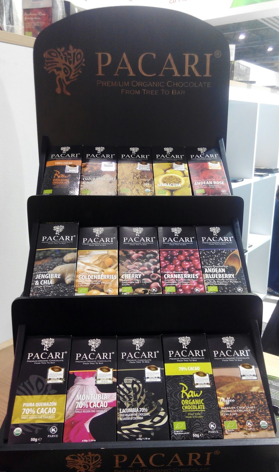 El mundo del chocolate PACARI, CHOCOLATE DE ECUADOR CON PREMIOS Y VALORES