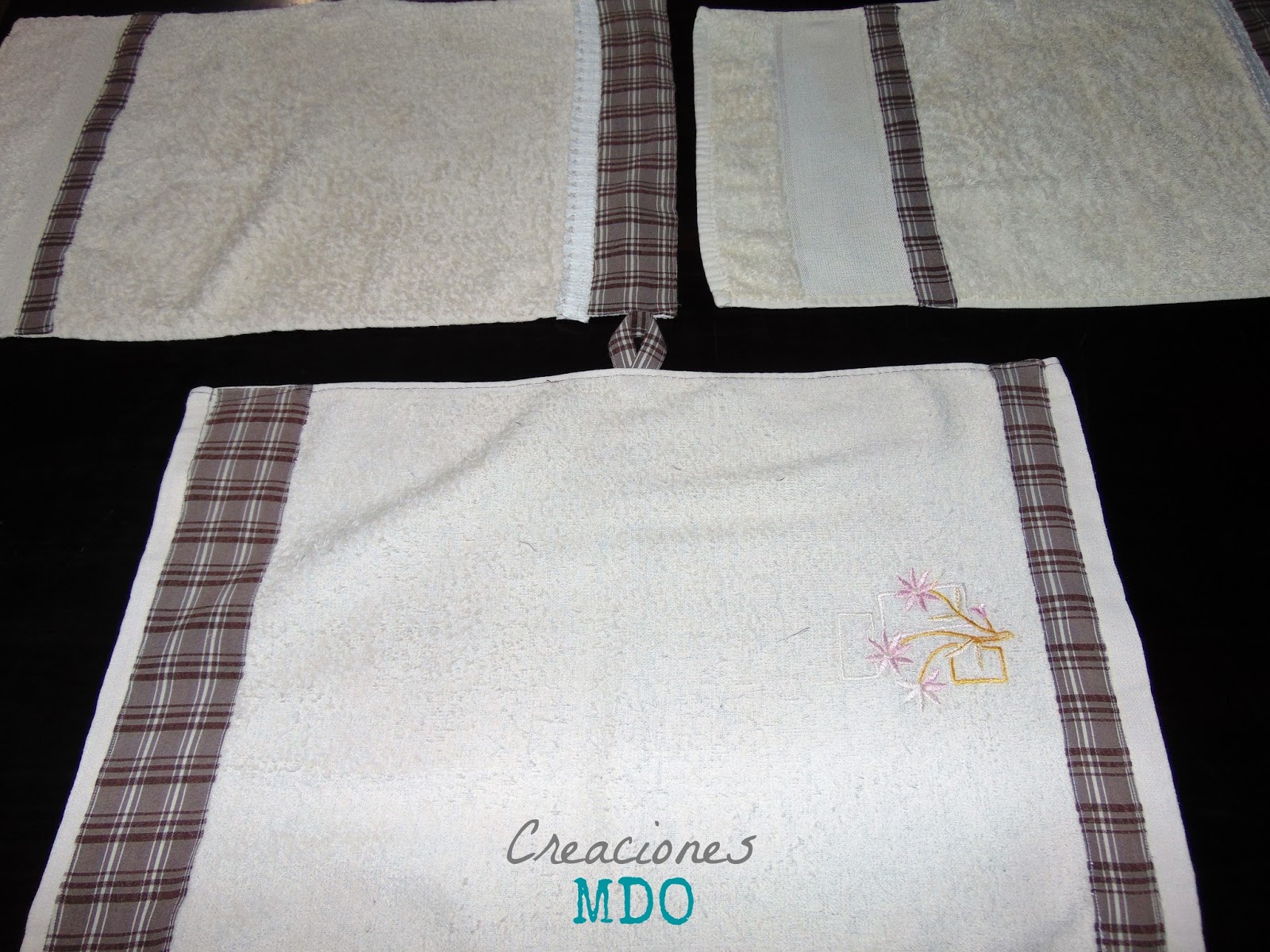 Creaciones MDO: Toallas para el baño