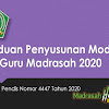 Panduan Penyusunan Modul PKB Guru Madrasah 2020