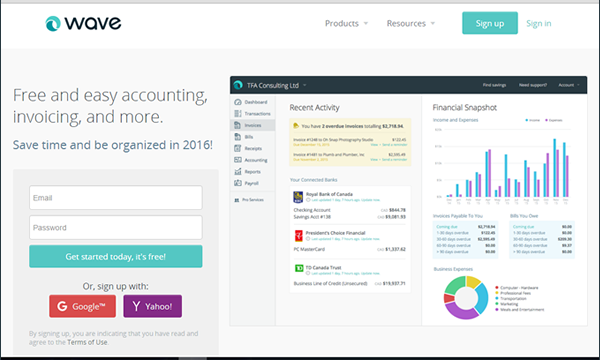 Wave Accounting is good for small businesses Wave Accounting is good for small businesses