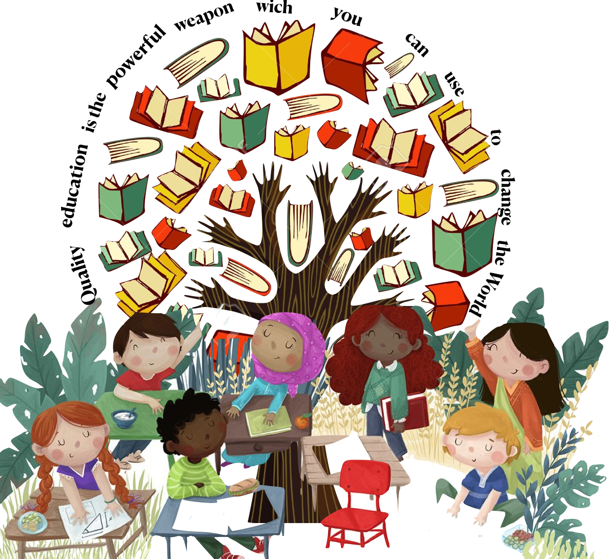 Quality Education Project Posters and logos