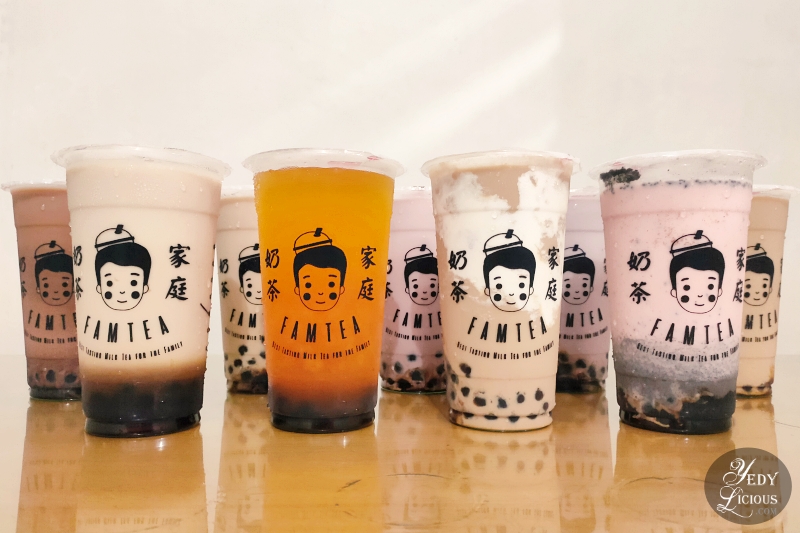 FamTea Milk Tea Metro Manila Philippines Blog Review Branch Price Menu Franchise Delivery YedyLicious Manila Food Blog