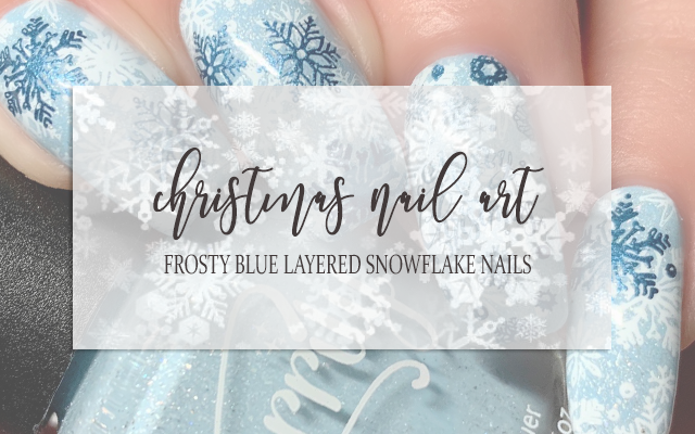 4. Frosty Blue Marble Nails - wide 3