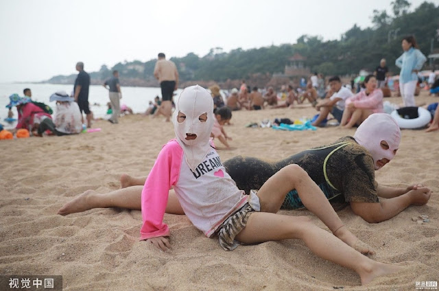Facekinis вернулись на пляжи Циндао