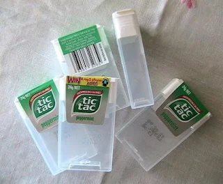 Como reciclar embalagem de tic tac