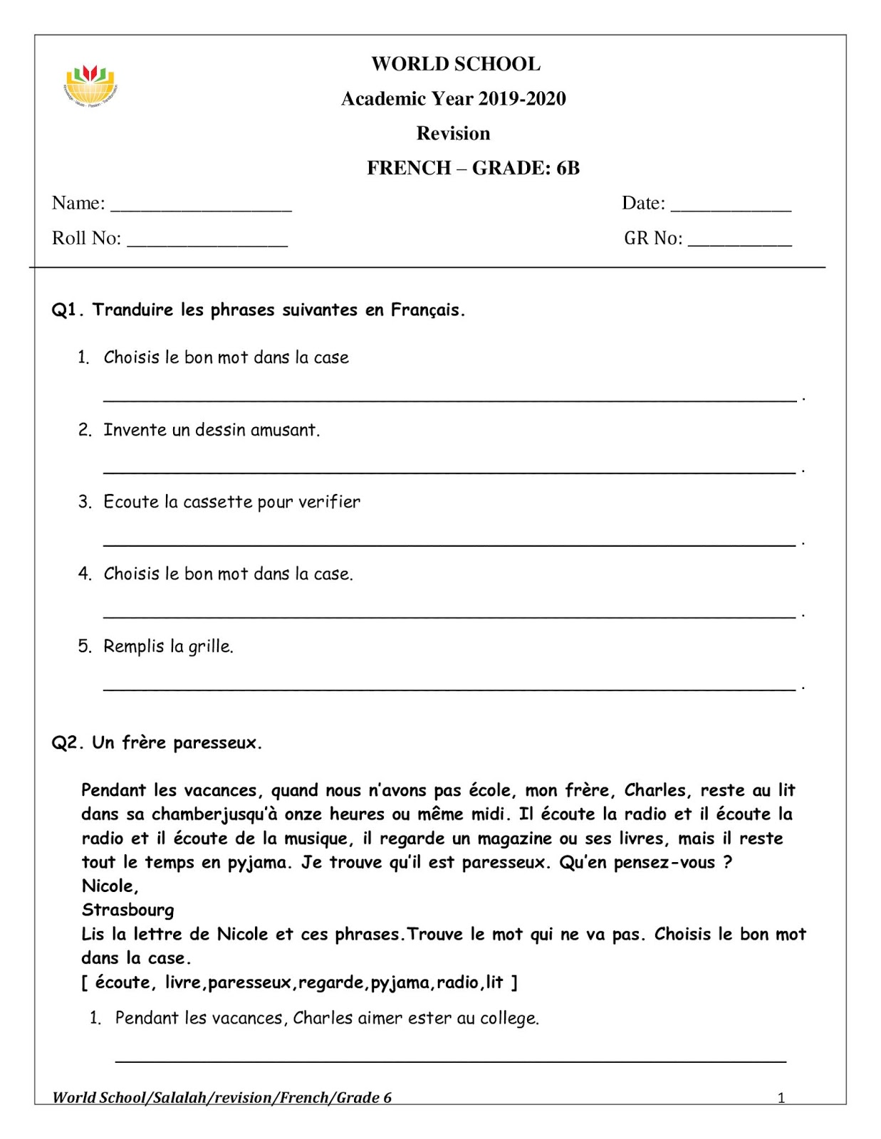 French homework answers app image