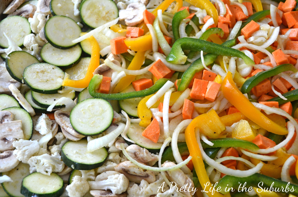 Roasted Vegetable Tortilla Lasagna