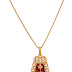 22k Yellow Gold Pendant for Women