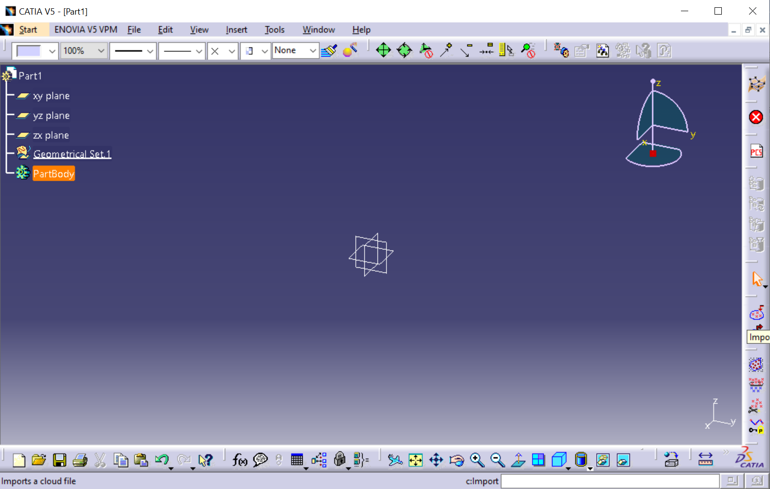 Everything Modelling and Simulation How to Convert Graphics to Solid Body in CATIA