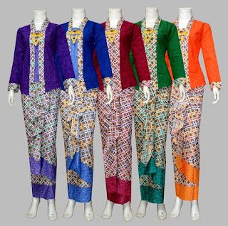 Model Baju Batik dan Kebaya Kutu Baru Modern Untuk Wanita 2018