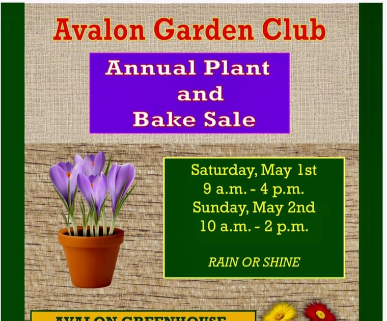 Avalon Garden Club Plant Sale