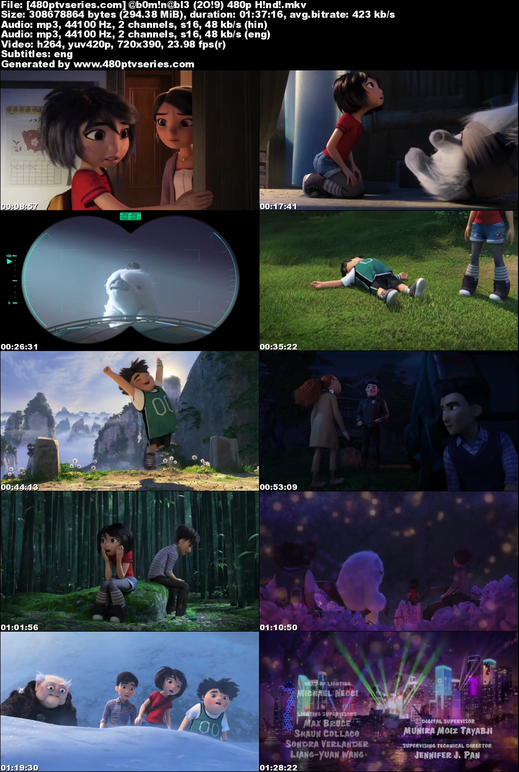 Abominable (2019) Hindi Dual Audio 300MB Bluray 480p Free Watch Online Full Movie Download Worldfree4u 9xmovies