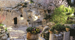 O IMPRESSIONANTE JARDIM DA TUMBA EM JERUSALÉM.