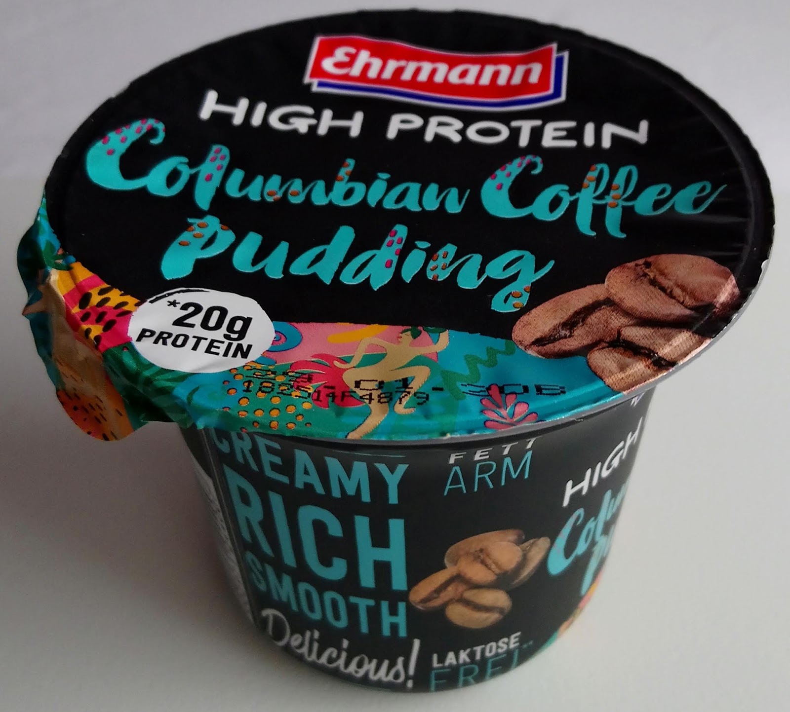 Chwile zasłodzenia Ehrmann High Protein Columbian Coffee Pudding