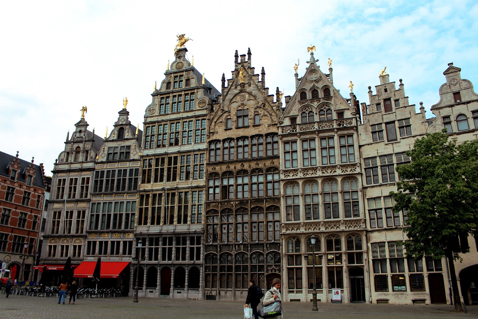The main square of Antwerp