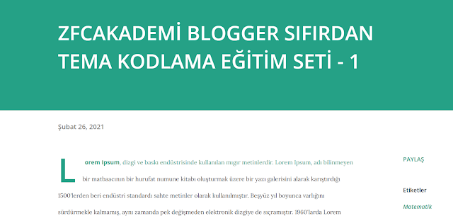 Blogger Reklam Yerleştirme Nasıl Yapılır