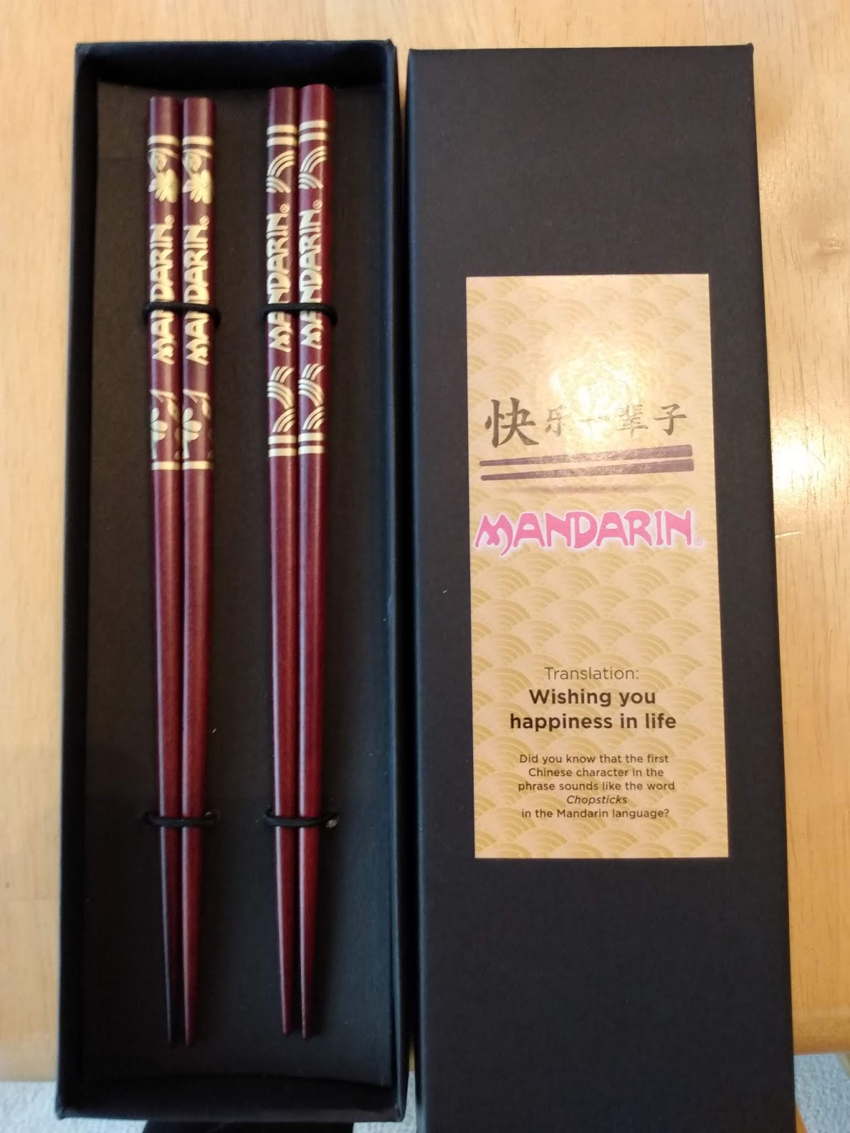 JO ON FOOD, LIFE AND A SCENT OF CHOCOLATE Mandarin, Chopsticks