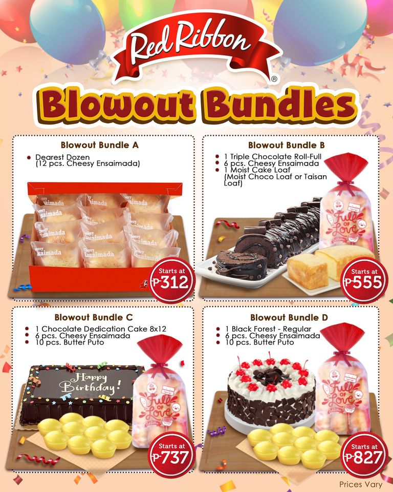 Manila Shopper Red Ribbon Blowout Bundles Promo