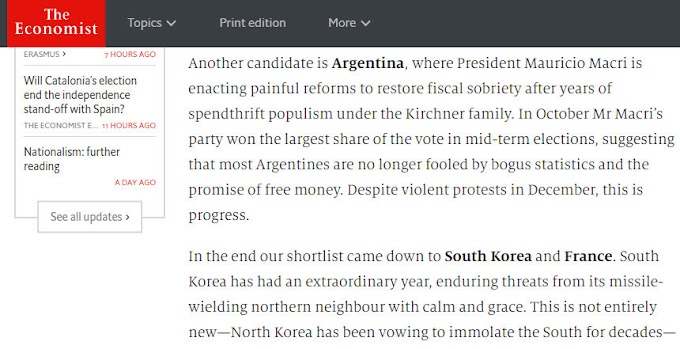 Argentina es uno de los países del año