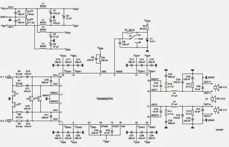 C1971 Irf530 Amplifier Diagram Schematics