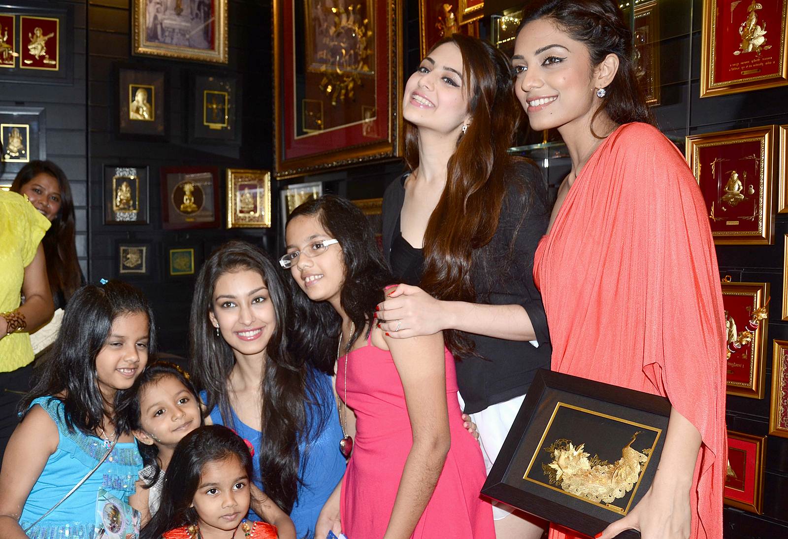 Zoya Afroz, Navneet Kaur Dhillon and Shobita Dhulipala Look Hot At The Launch of 24 Kt Gold Foil Windows in Mumbai