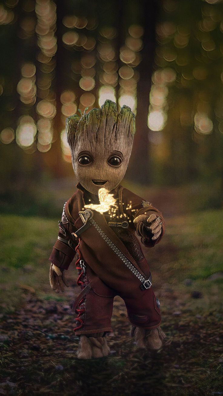 pic Cute Groot Pics who s cuter baby yoda or baby groot