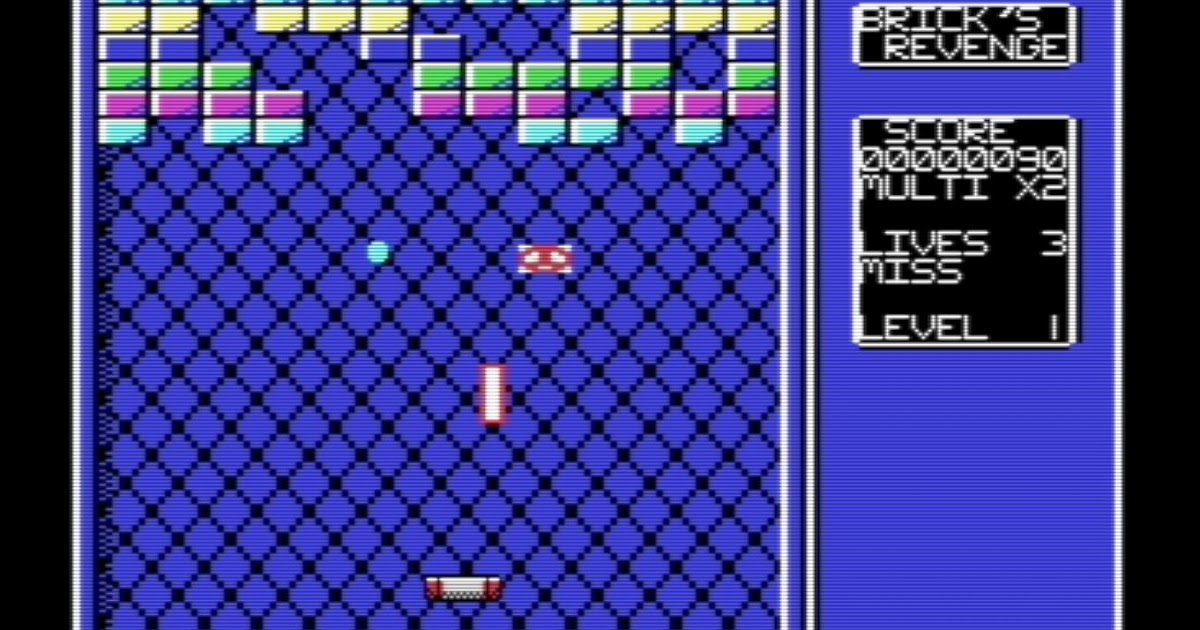 Indie Retro News Brick's Revenge Bouncing balls in this Arkanoid