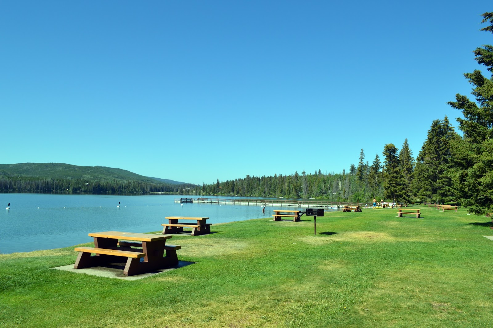 Footloose Lac Le Jeune British Columbia, between Merritt and Kamloops