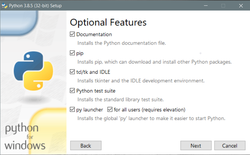 Install Python 3.8.5 Windows 32/64 bit | Download & Installation
