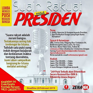 lomba puisi pilpres 2019 lomba