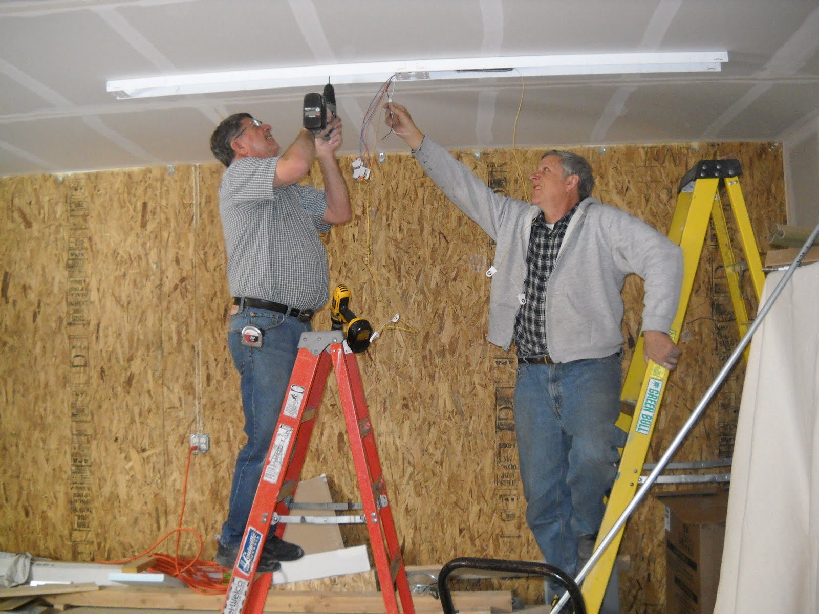 Installing Outside Light On Garage