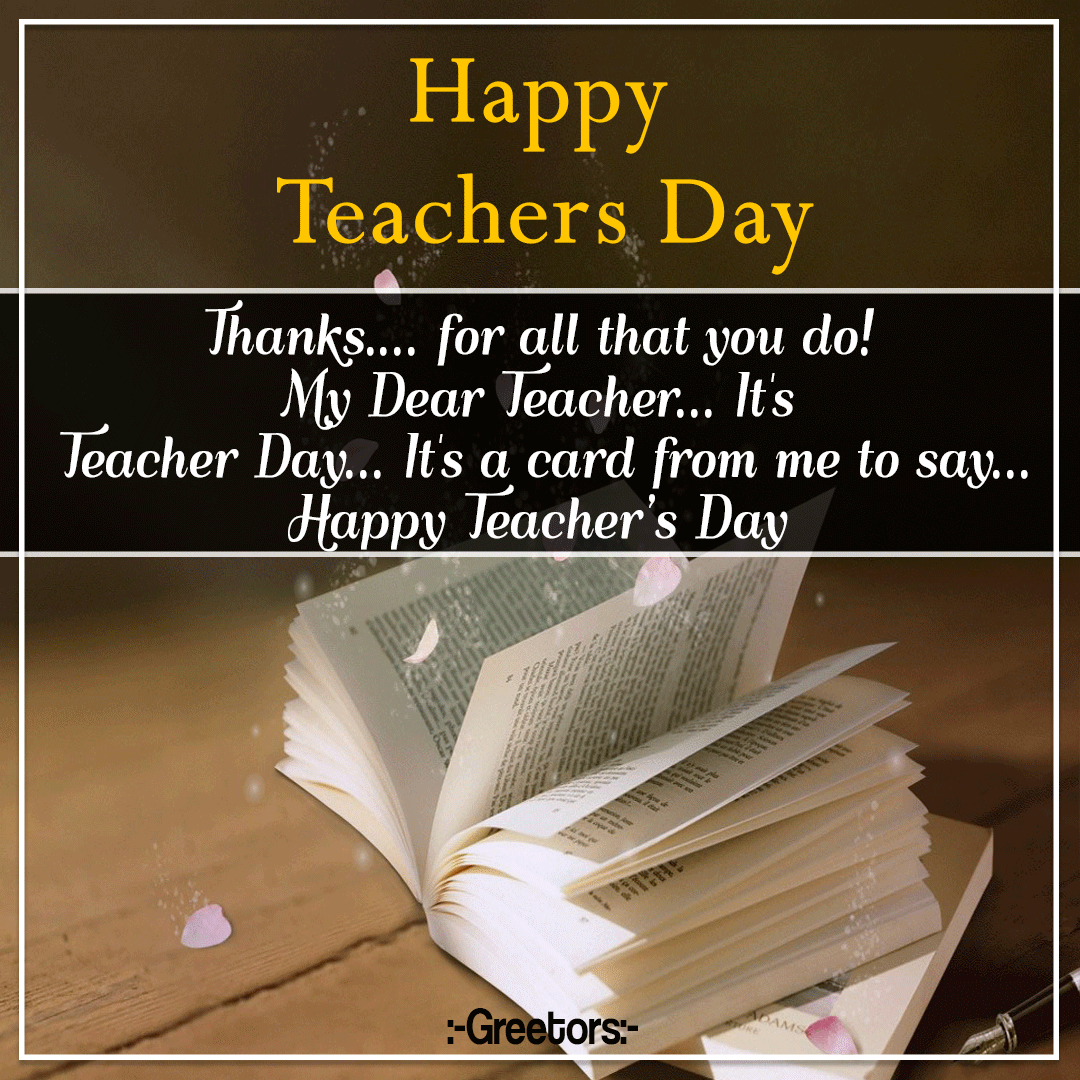 Best Teacher's Day Status Quotes, Images, Message, Wishes