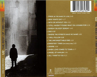 CARATULAS DE CDS - (Mi Colección): U2 - The Best Of 1980 - 1990