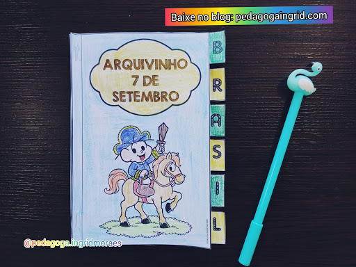 Atividade de criativa de alfabetização que trabalha vários aspectos do desenvolvimento cognitivo e social da criança.