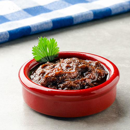 Kitchen Riffs Pasilla Negro Chile and Tomato Sauce