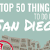 Top 50 Things to Do in San Diego #infographic