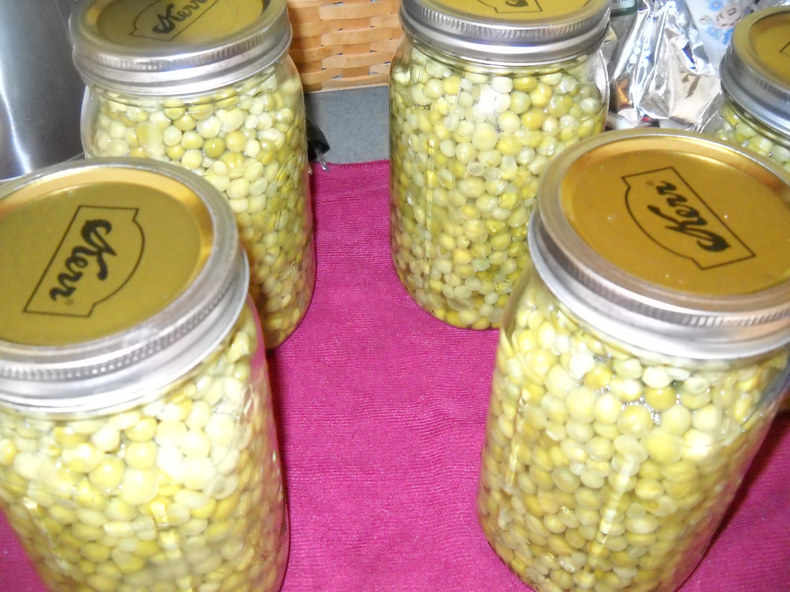 Everyday Blessings Canning Green Peas